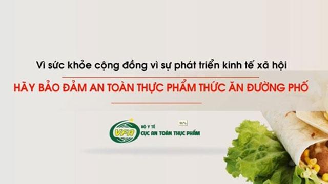 Thông điệp "Tháng hành động vì chất lượng vệ sinh an toàn thực phẩm năm 2014"